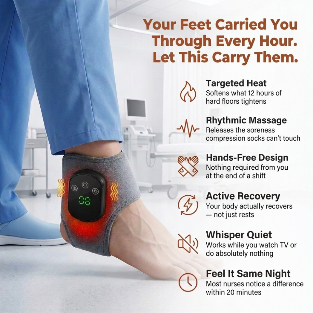 GraceField™ Heated Recovery Ankle Massager