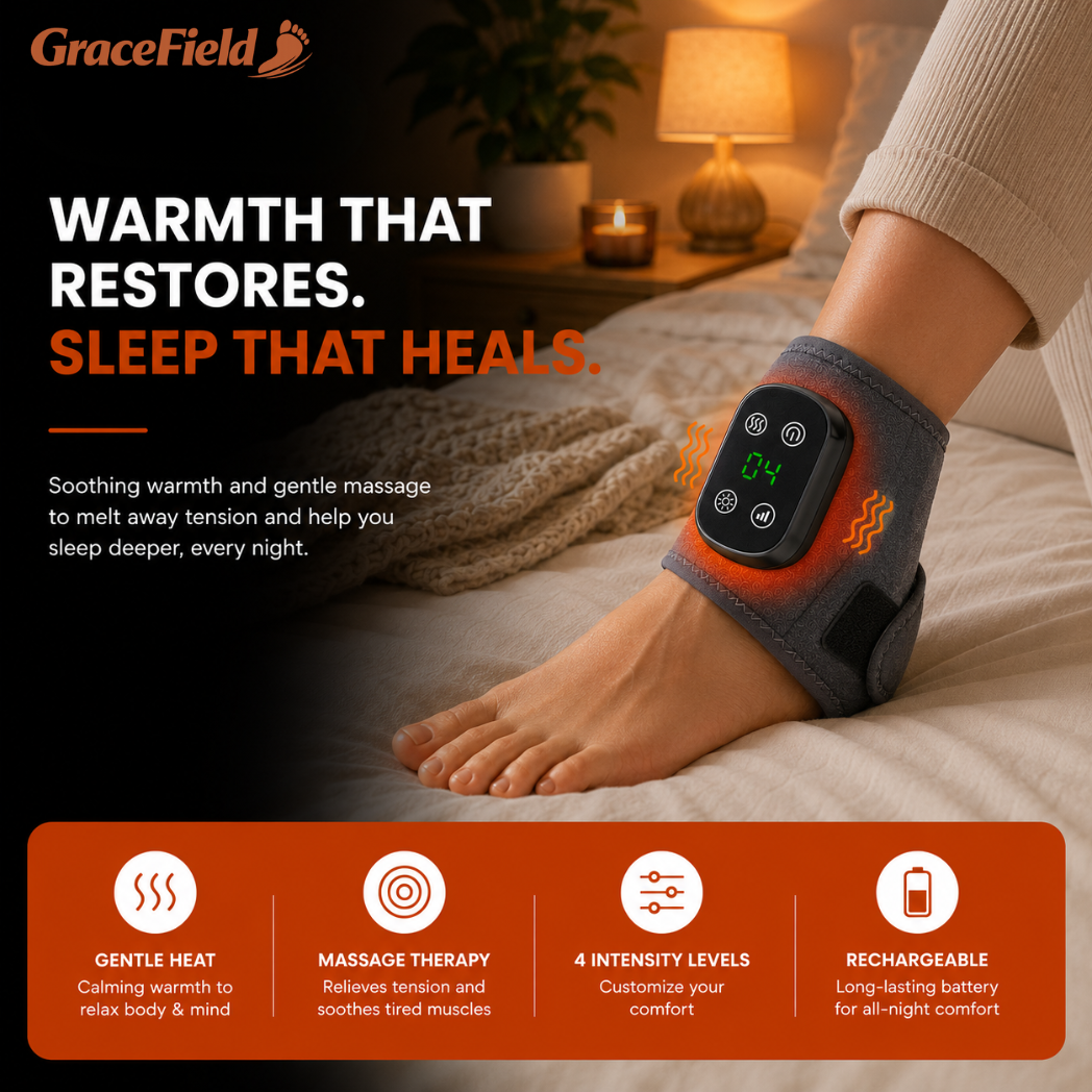 GraceField™ Heated Ankle Massager